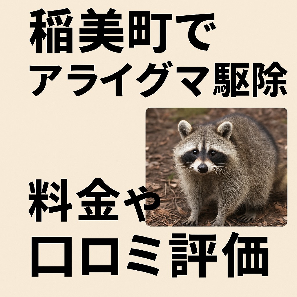 稲美町 アライグマ駆除