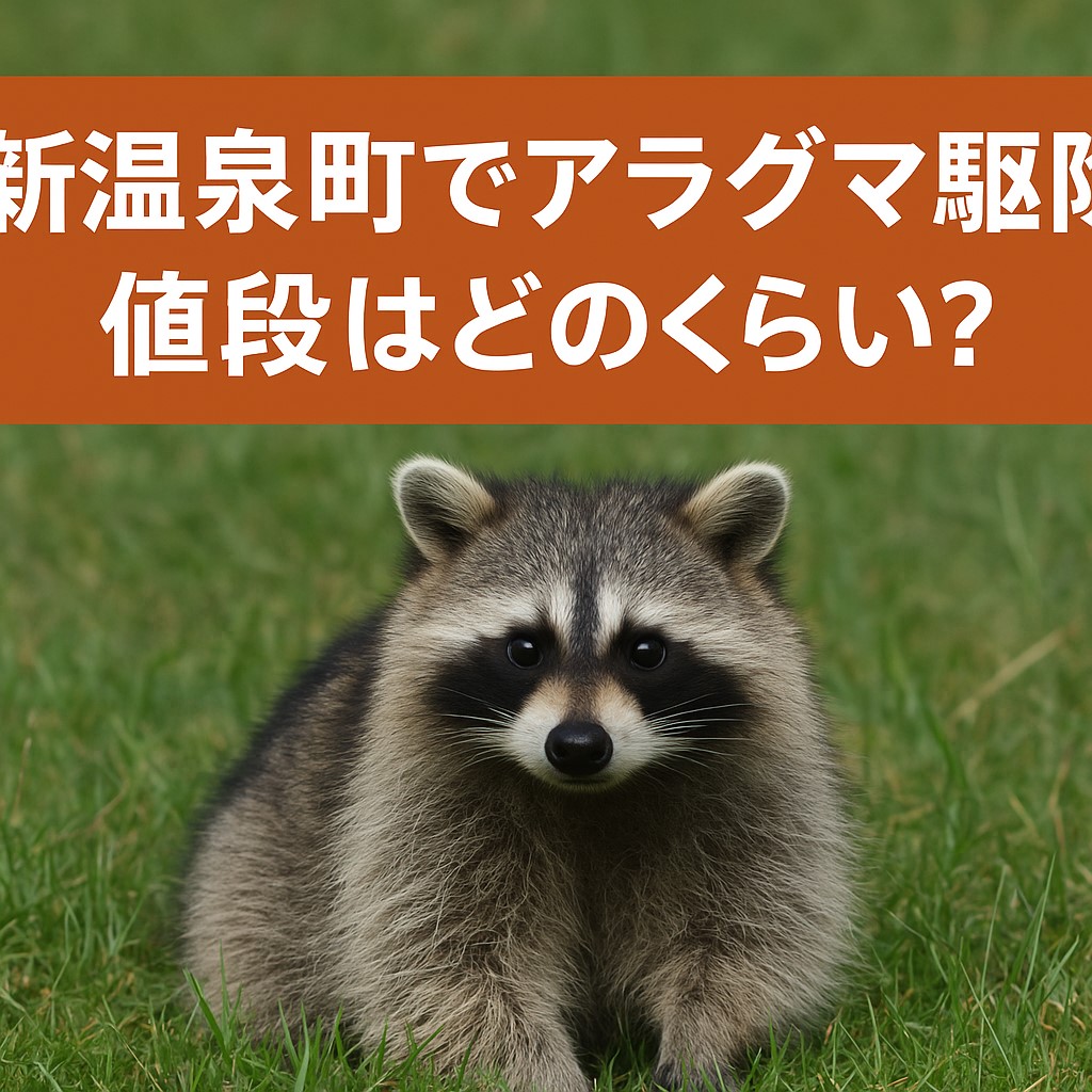 新温泉町　アライグマ駆除
