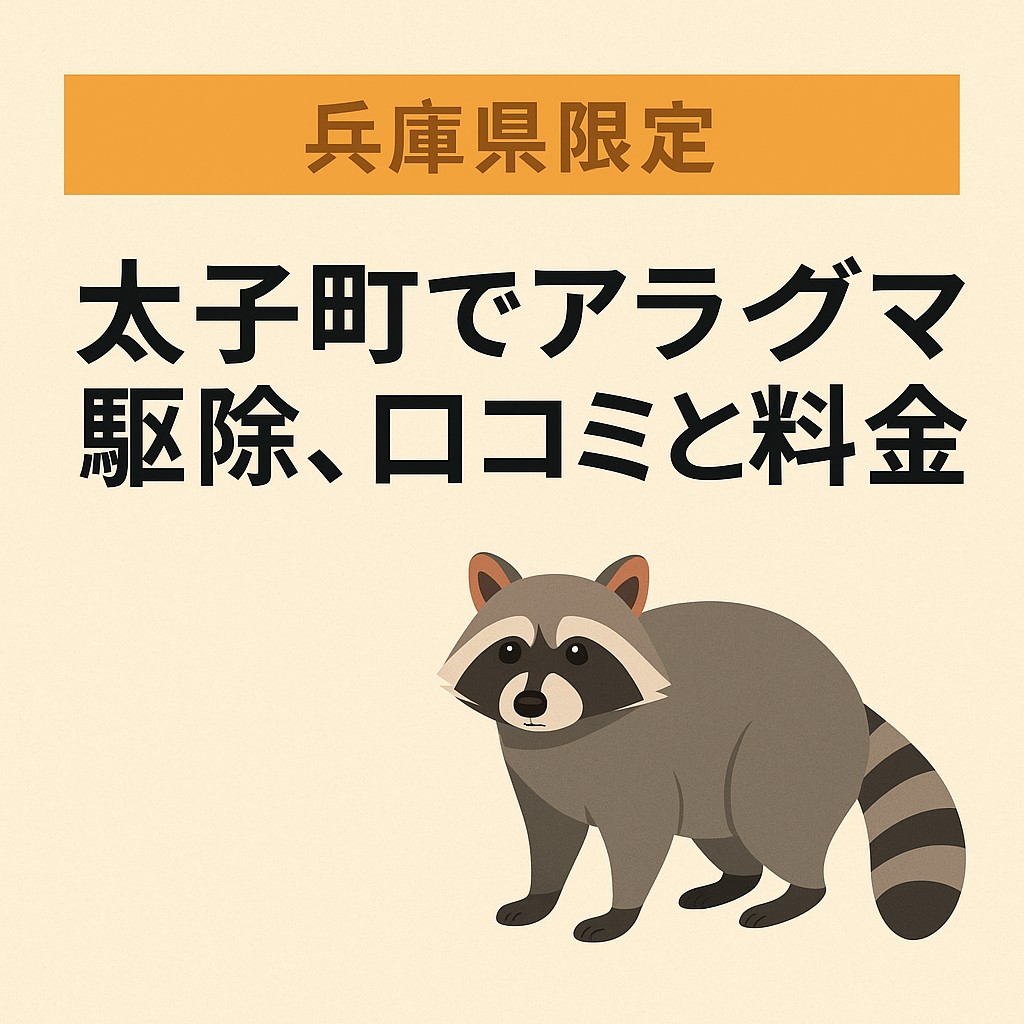 太子町　アライグマ駆除